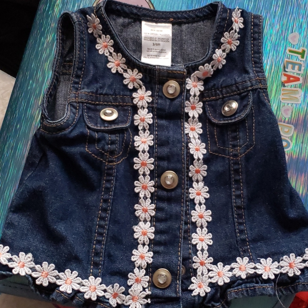 Denim vest